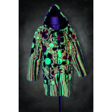 Melting Flowers Barelyawakekalee Collab Yeti Coat - Kimono Dave
