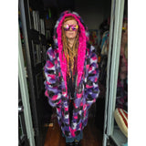 Yeti Purple Monster Coat - Kimono Dave