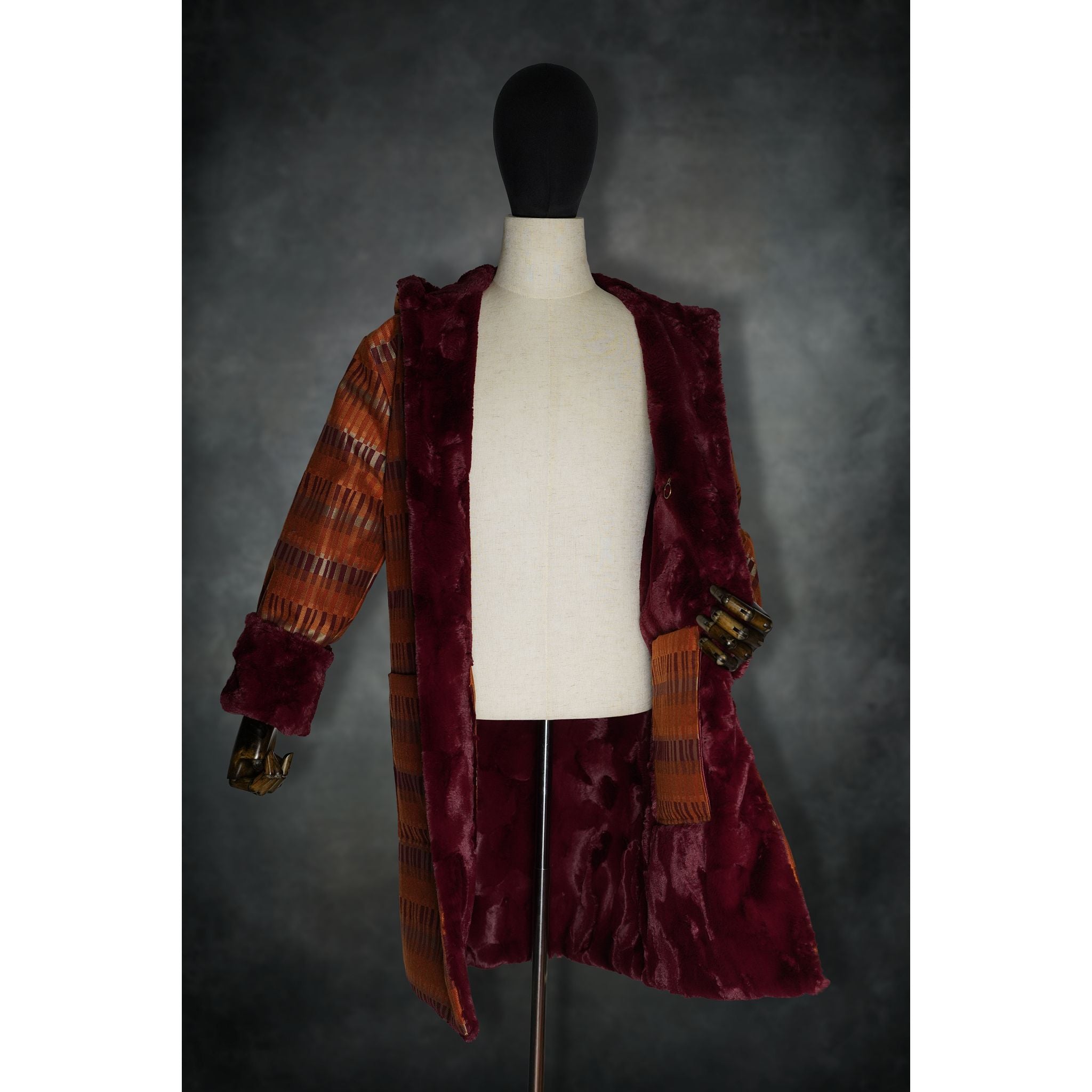 Binary Code Classic Coat - Kimono Dave