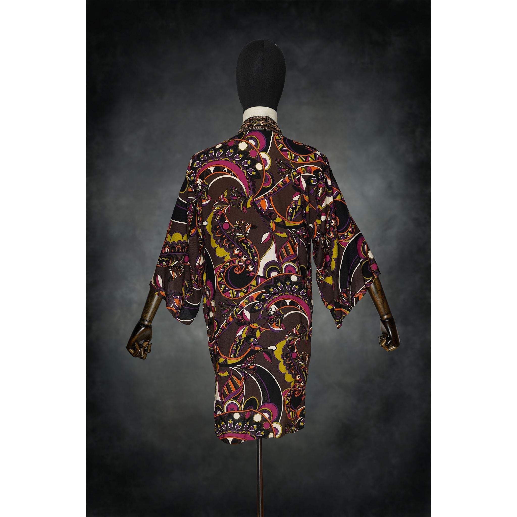 Boho Carnival Woven Kimono - Kimono Dave
