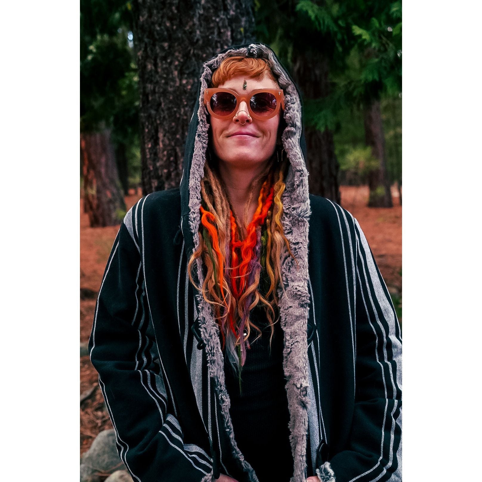 Charcoal Classic Coat - Kimono Dave