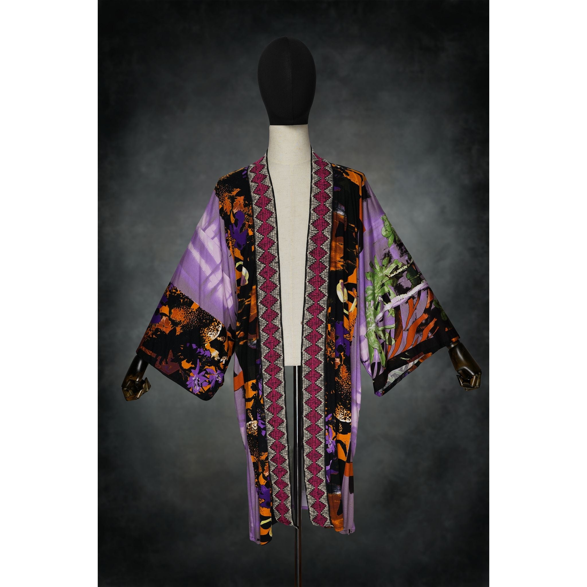 Dusklight Predator Stretch Knit Kimono - Kimono Dave