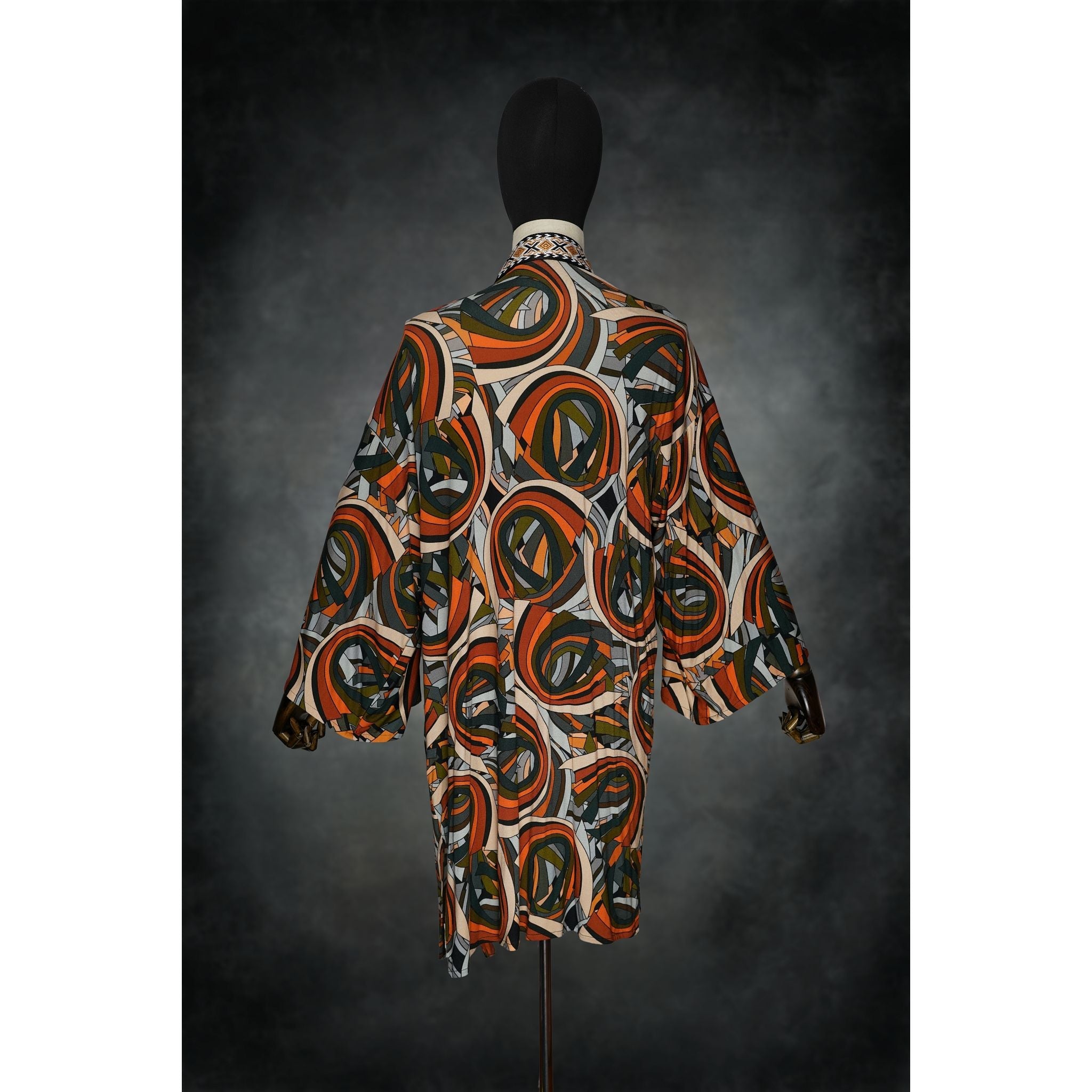 Earthbound Echo Woven Kimono - Kimono Dave