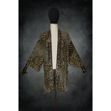 Embercat Storm Woven Kimono - Kimono Dave