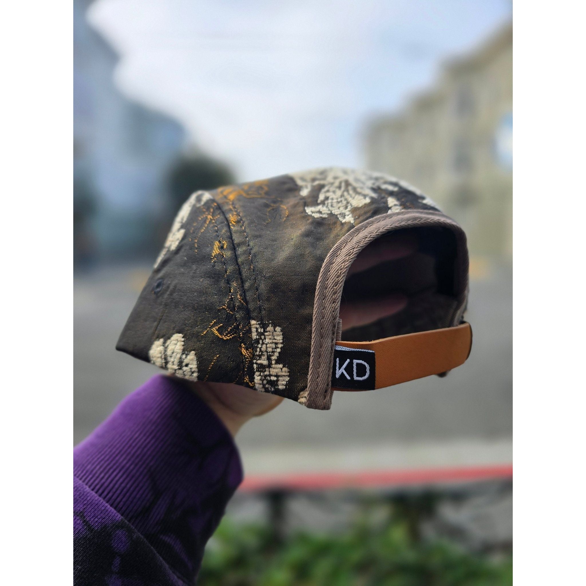 Gold Member 5 Panel Hat - Kimono Dave