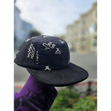 Hieroglyphics 5 Panel Hat - Kimono Dave