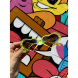 Kimono Dave Heart Neon Sunglasses - Kimono Dave