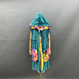 Melting Flowers Barelyawakekalee Collab Yeti Coat - Kimono Dave