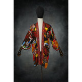 Painted Tiger Woven Kimono - Kimono Dave
