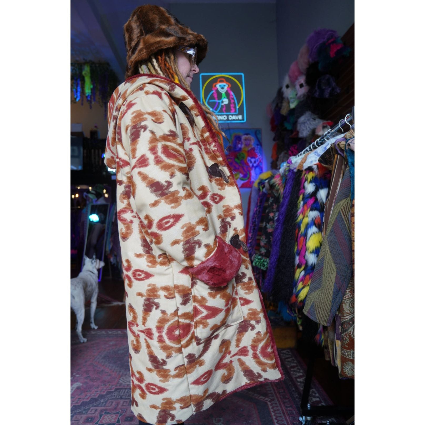 Rorschach Classic Coat - Kimono Dave