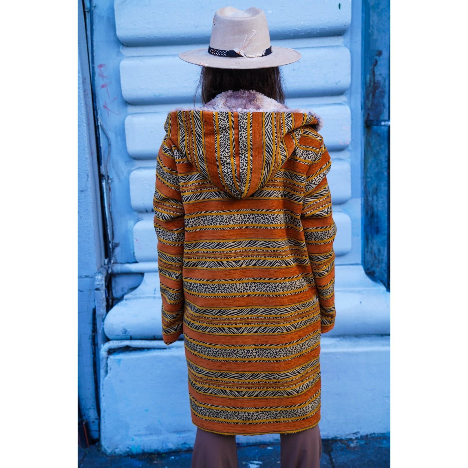 Wild Amber Classic Coat - Kimono Dave