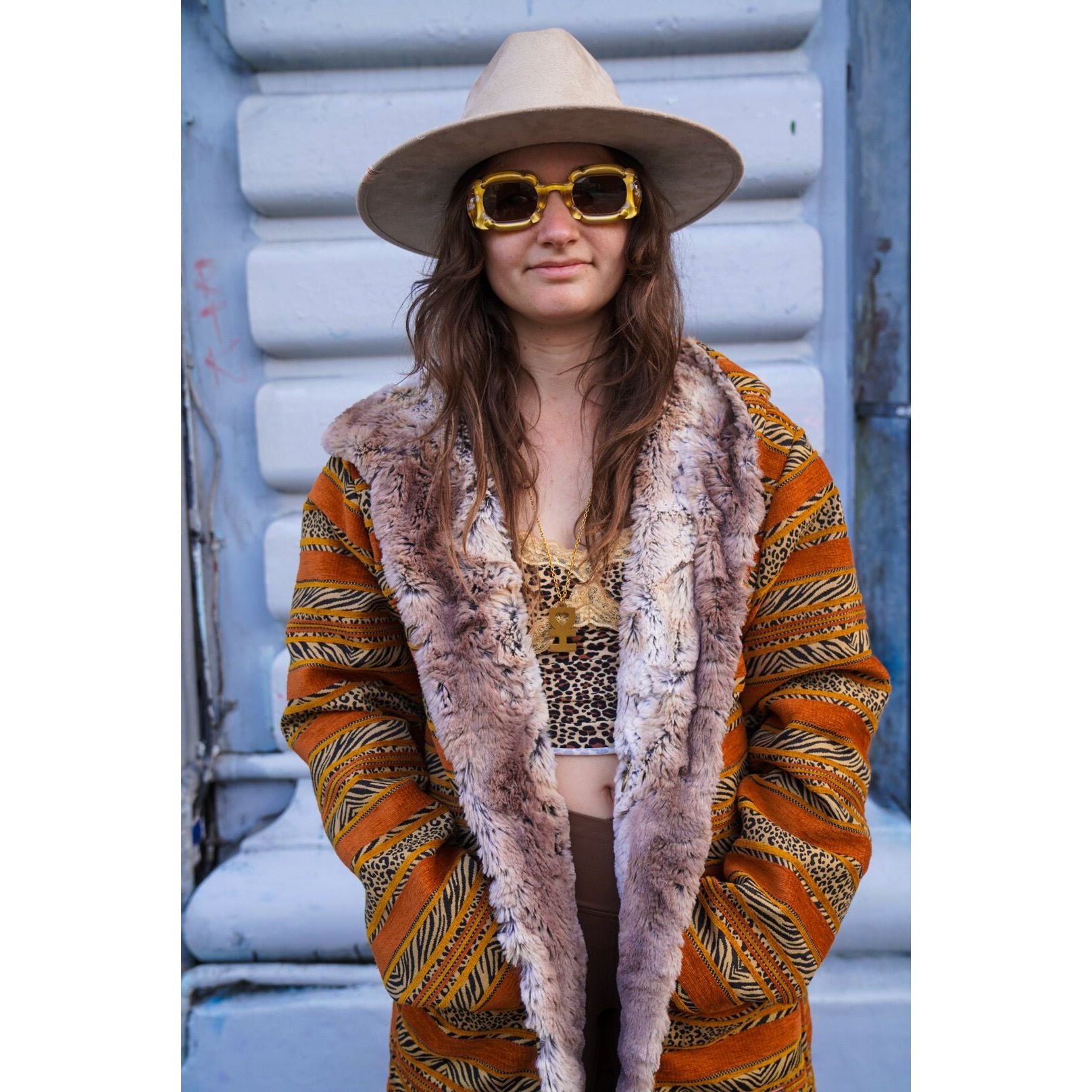 Wild Amber Classic Coat - Kimono Dave