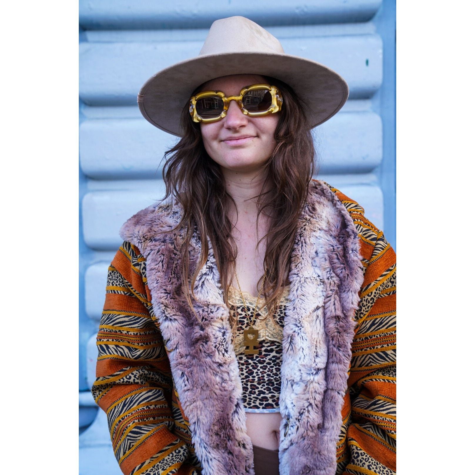 Wild Amber Classic Coat - Kimono Dave
