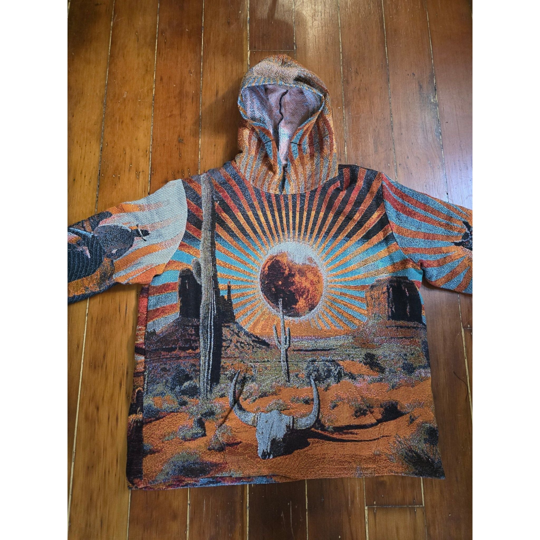 Eclipse Tapestry Hoodie - Kimono Dave