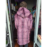 Garnet Bear Yeti Coat - Kimono Dave