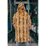 Golden Giraffe Coat - Kimono Dave