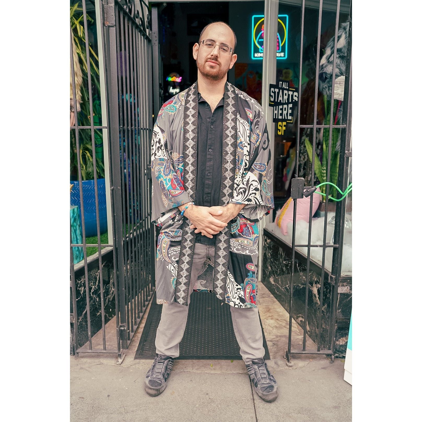 Graisley Kimono - Kimono Dave