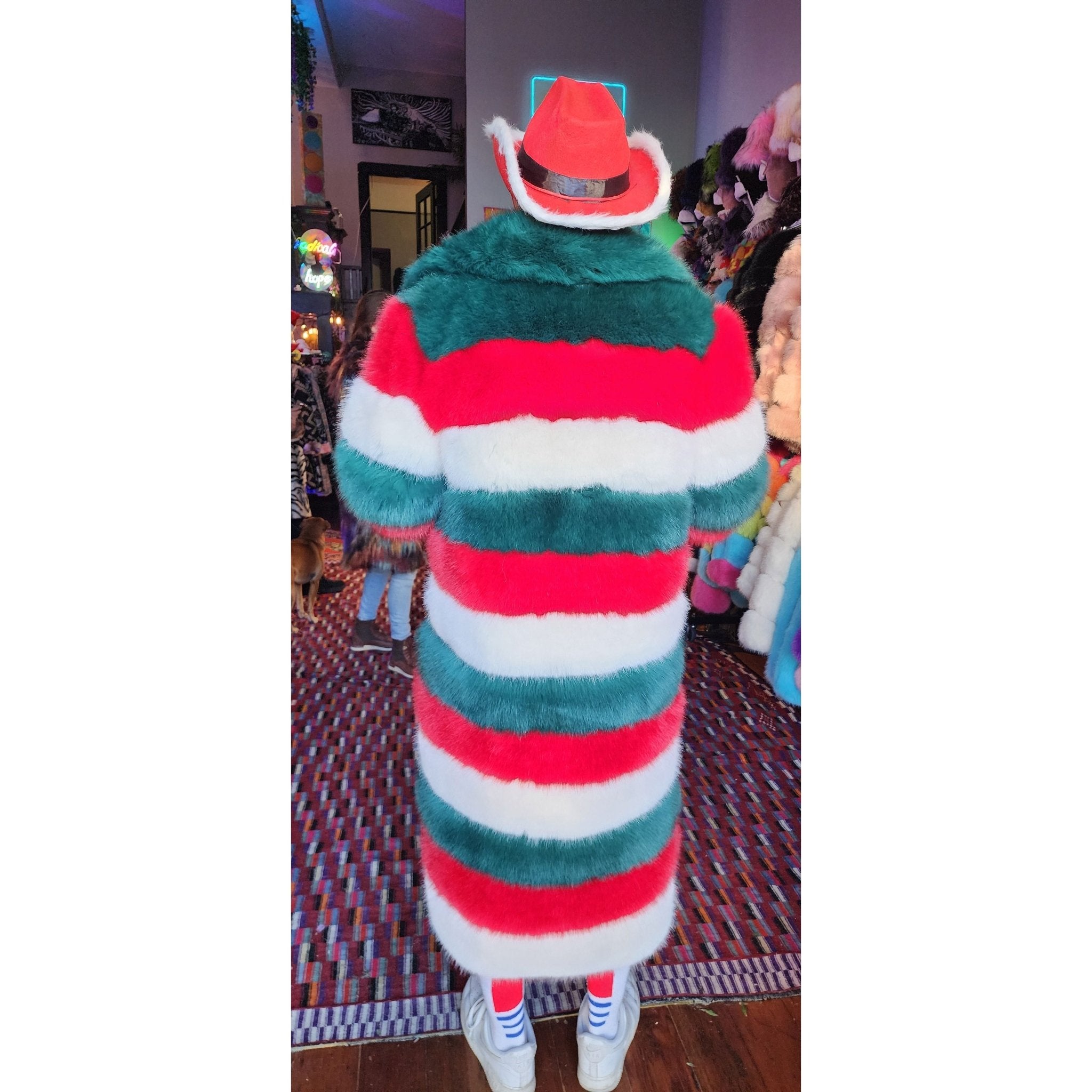 Holiday Zip-off Coat - Kimono Dave