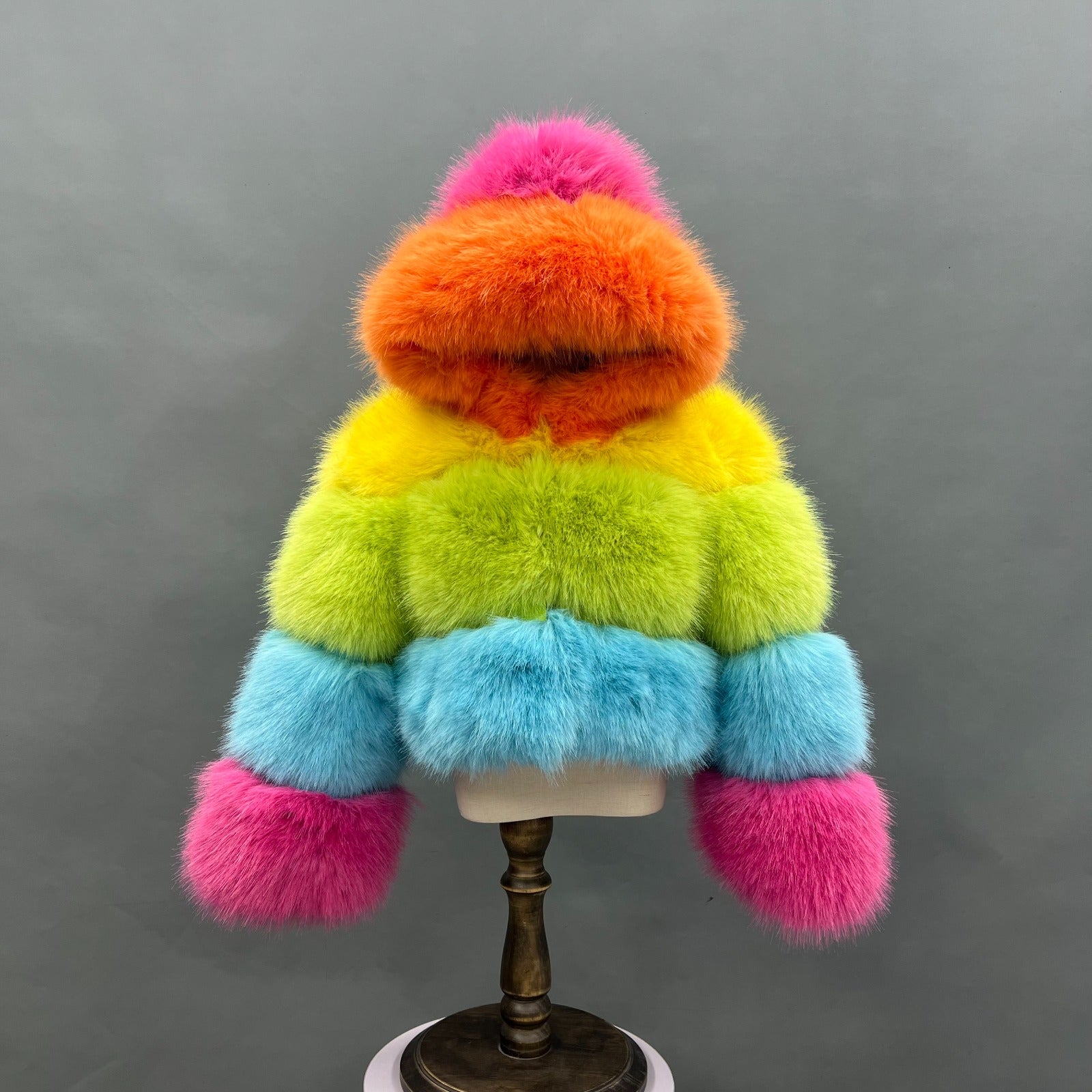 Minion Rainbow Coat - Kimono Dave