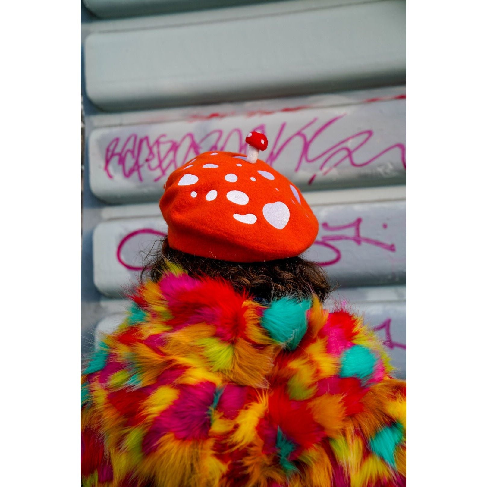 Mushroom beret - Kimono Dave