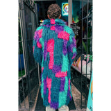 New Age Gangster Shag Coat - Kimono Dave