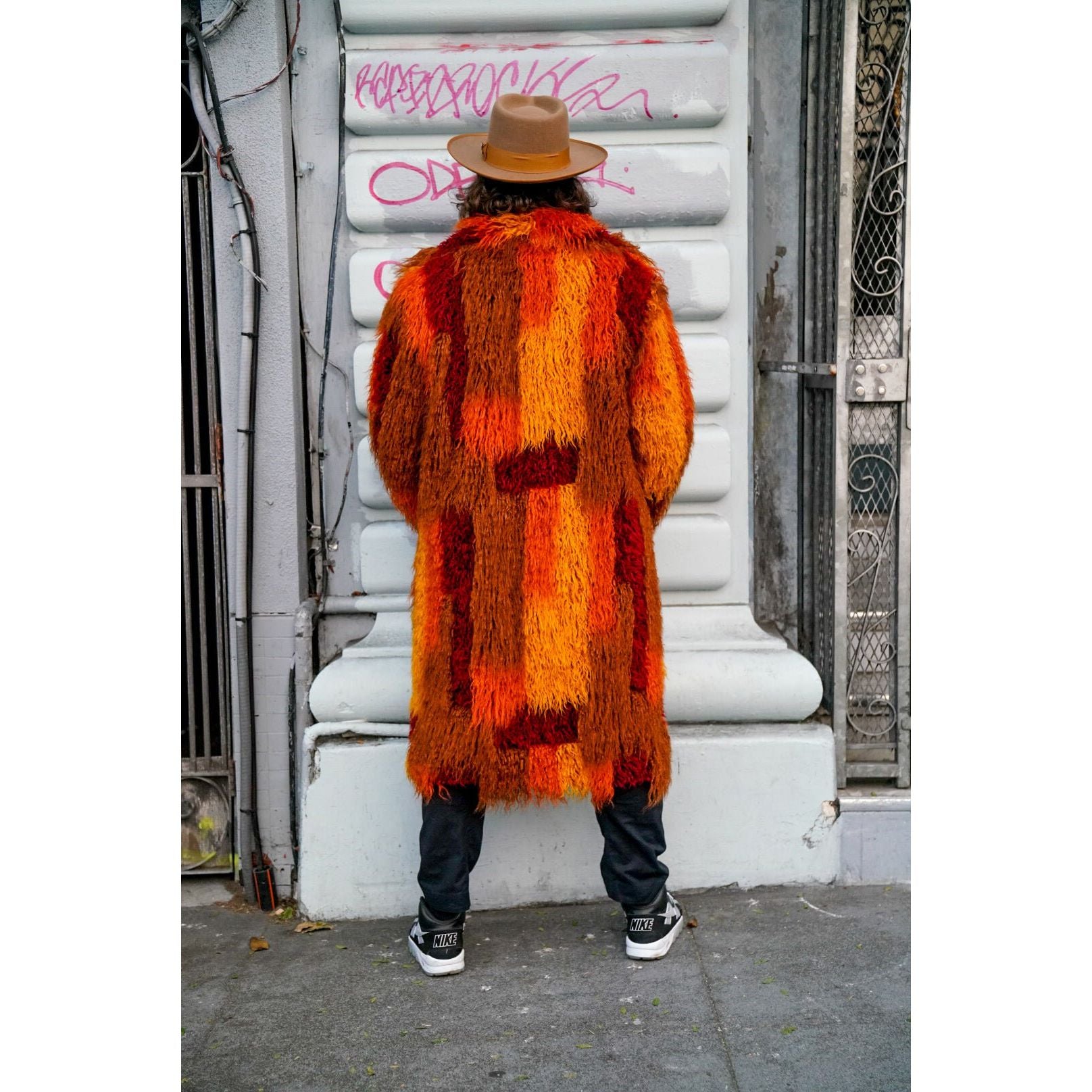 New Age Gangster Shag Coat - Kimono Dave